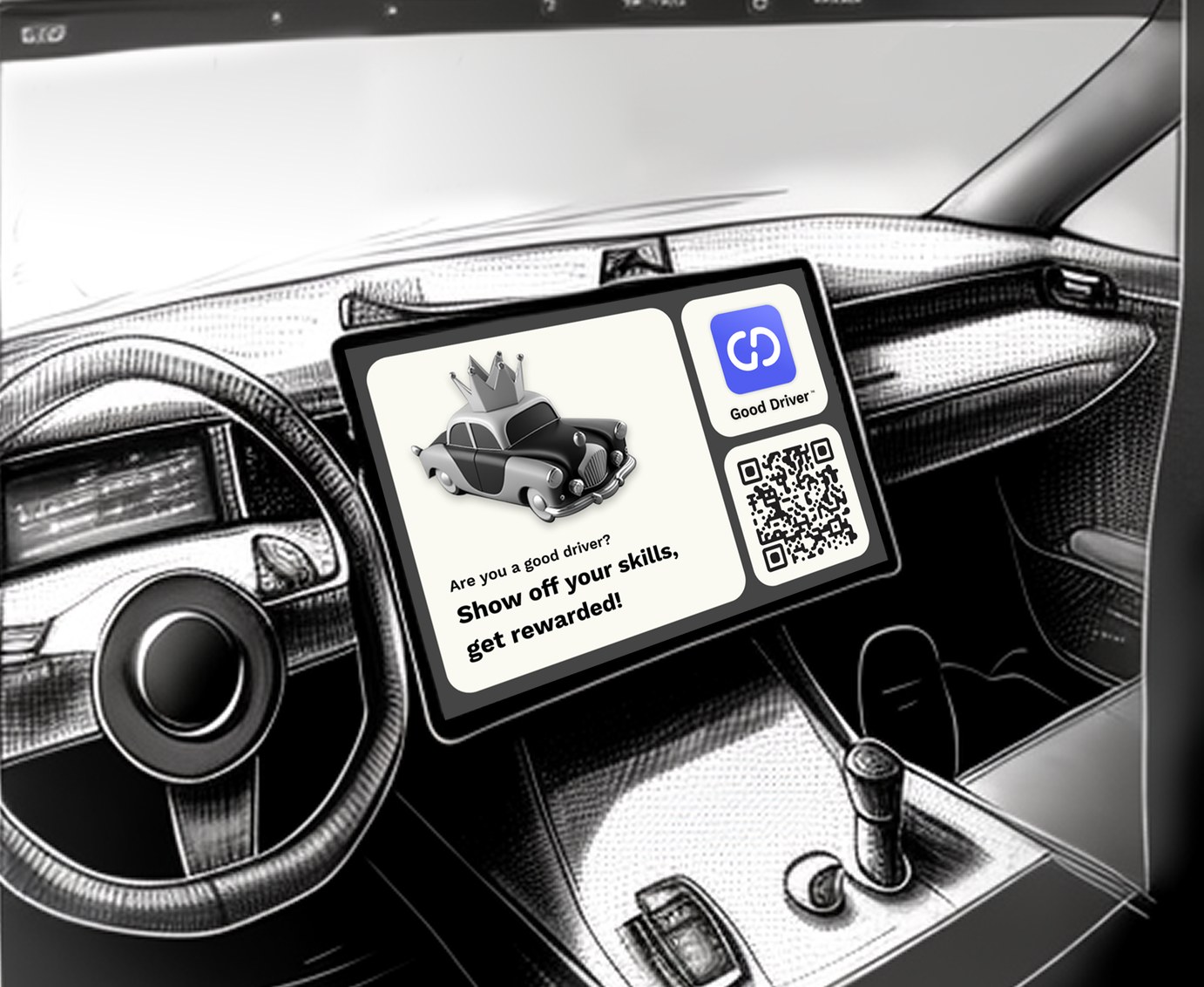 Good Driver in Ford vehicle dashboard