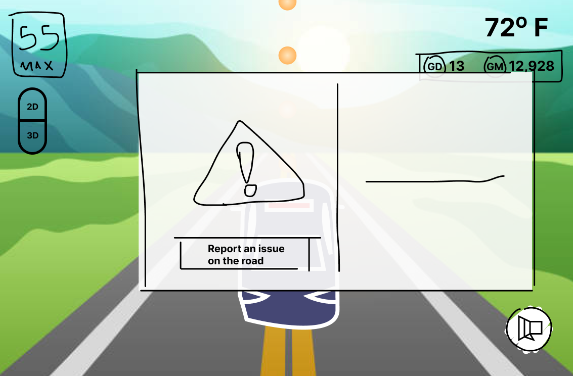 Moodboard - report road issue